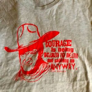 John Wayne saddle up tee